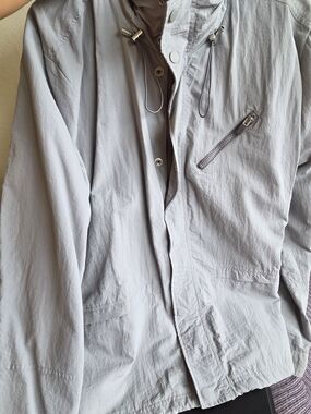 Light Gray Men's Utility Jacket